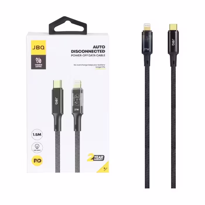 کابل شارژ 1.5 متری PD و فست JBQ Type-C to Lightning مدل CA-728