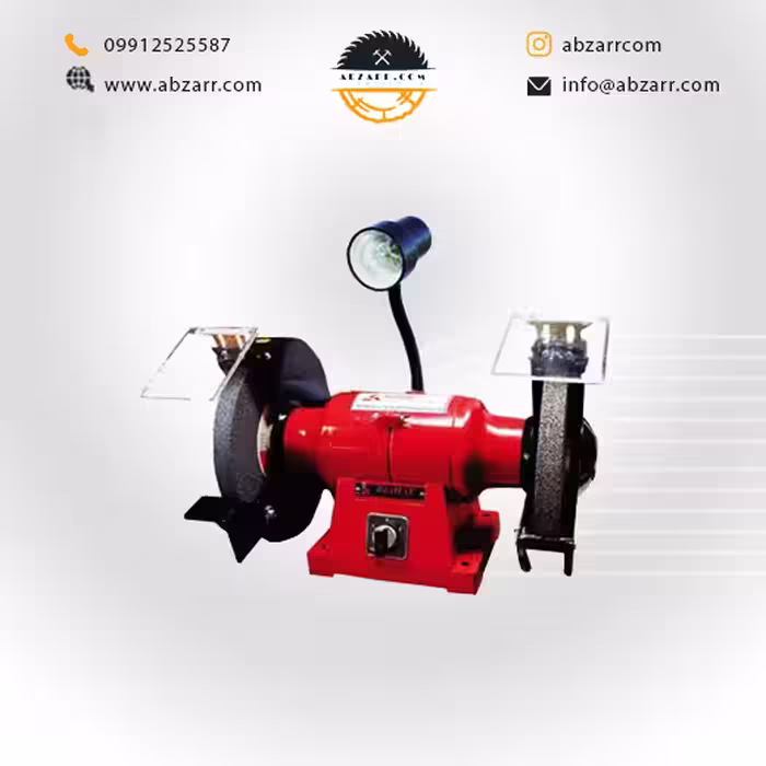 ماشین سنگ سنباده 250 میلیمتر تک و سه فاز چراغ دار محک مدل GD 250 HL (( اقساط یک ساله ))