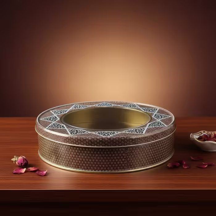 ظروف بسته بندی زعفران مدل خاتم سایز 23x5