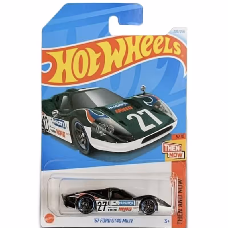 ماکت ماشین هات ویلز مدل فورد جی تی مدل 67