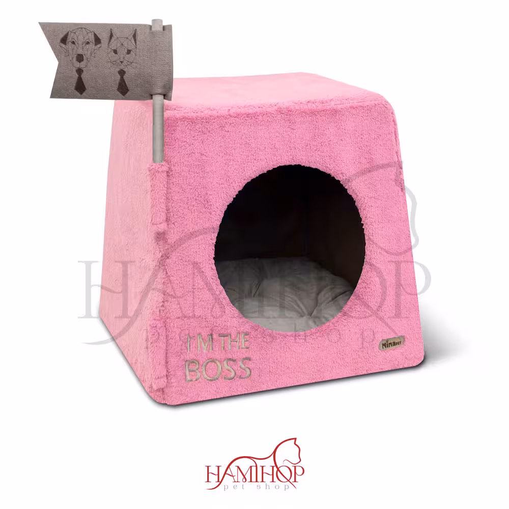 لانه سگ و گربه مدل سه کاره باس برند نیناپت ninapet