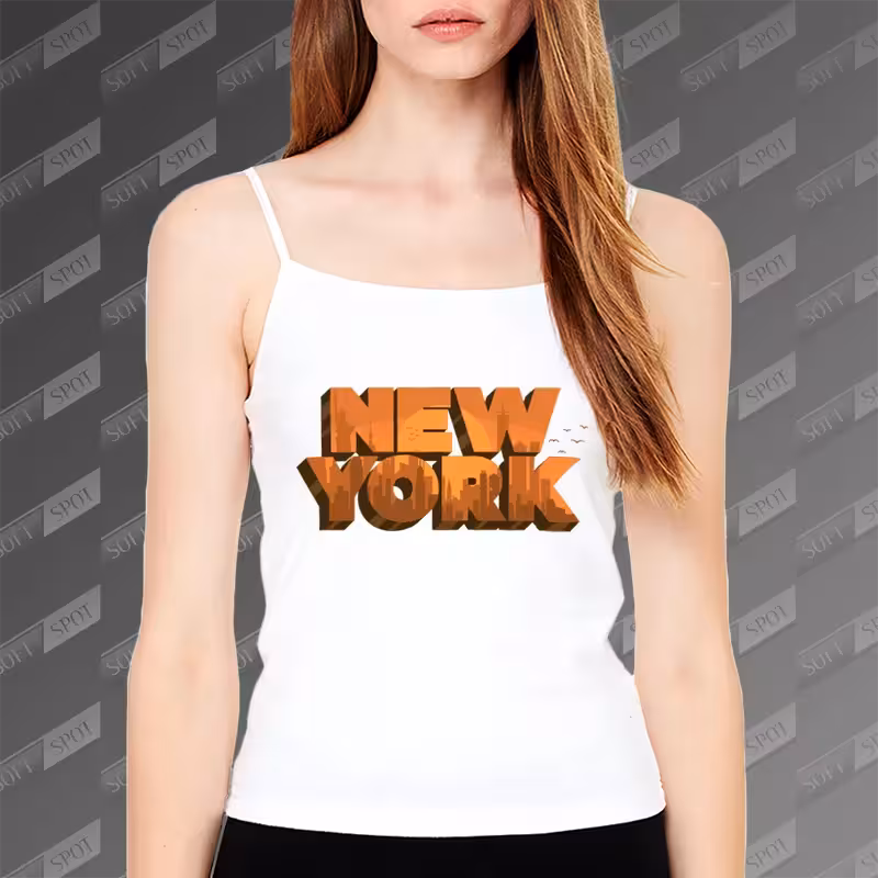 تاپ زنانه طرح New York TS-825