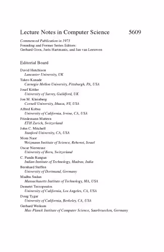 خرید و دانلود نسخه کامل کتاب Computing and Combinatorics: 15th Annual International Conference, COCOON 2009 Niagara Falls, NY, USA, July 13-15, 2009 Proceedings