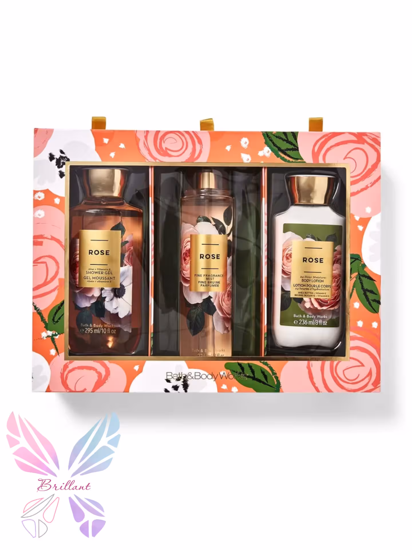 ست بث اند بادی مدل رز