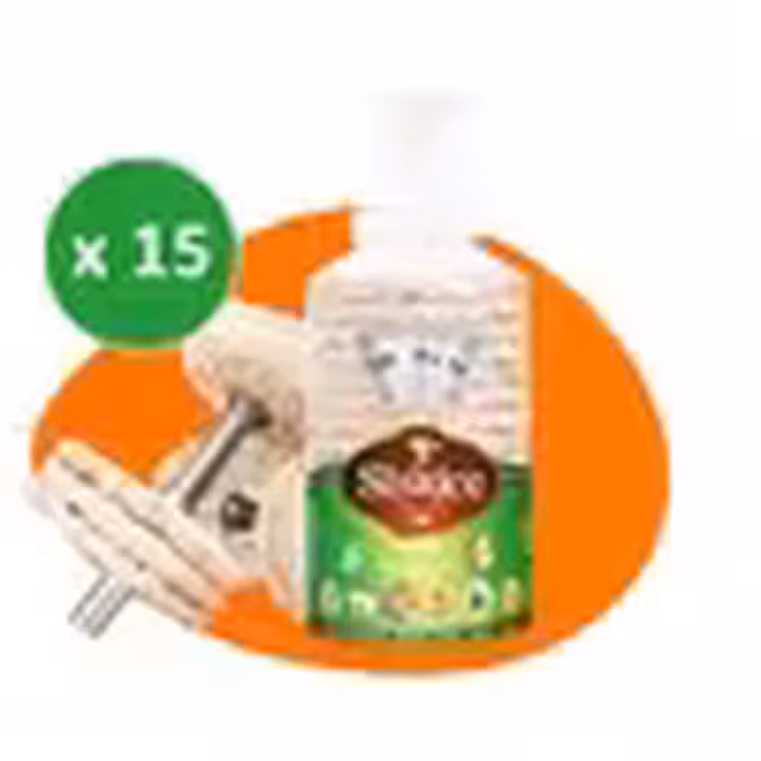 پکیج سیس رایس کیک رژیمی طعم بدون نمک کارتن 15 بسته ای