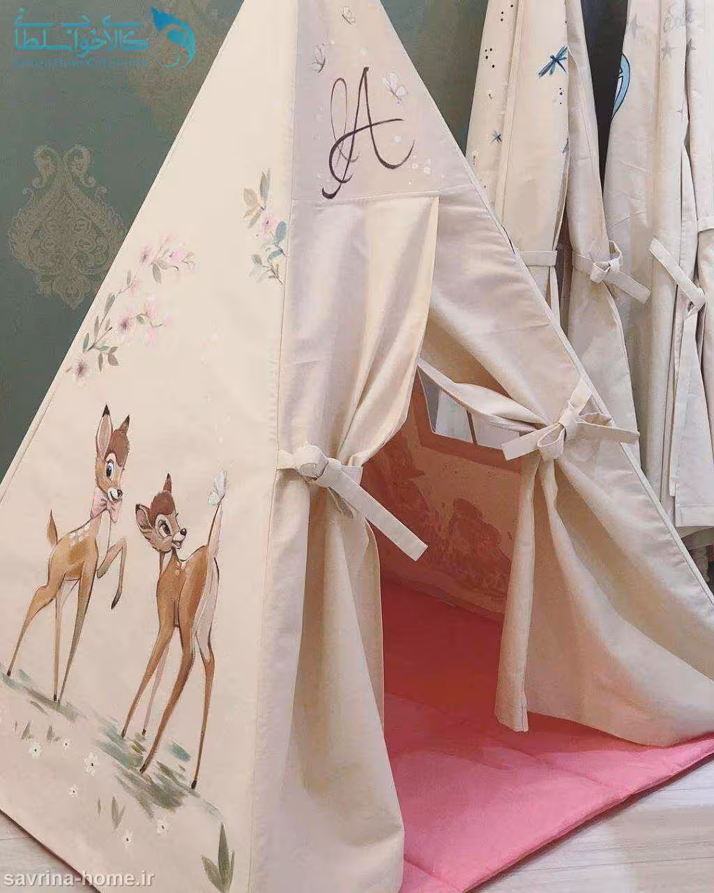 چادر سرخپوستی طرح آهو