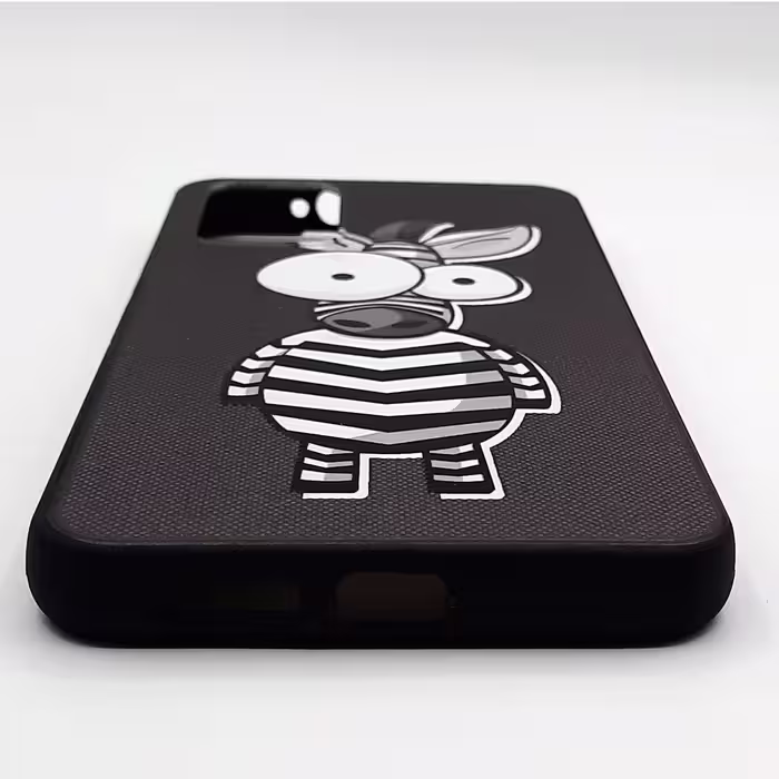 کاور لاین کینگ مدل گورخر بازیگوش مناسب برای گوشی موبایل شیائومی Redmi Note 8 به همراه پایه نگهدارنده