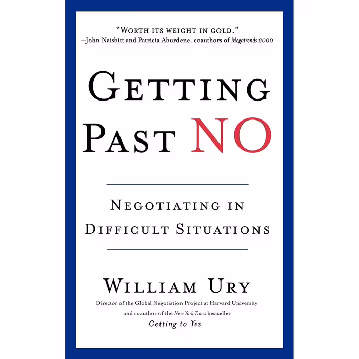 کتاب Getting Past No اثر William Ury انتشارات Bantam