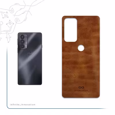 برچسب پوششی ماهوت مدل Buffalo-Leather مناسب برای گوشی موبایل موتورولا Edge 20