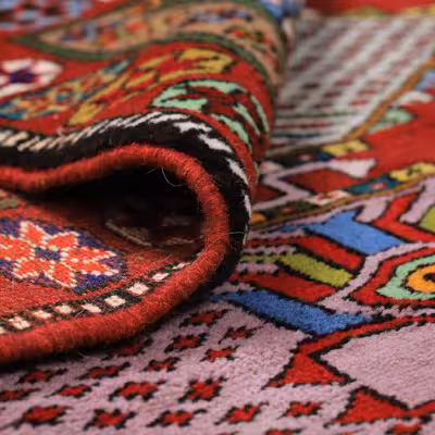 فرش دستباف دو و نیم متری مدل خراسان کد 40101247