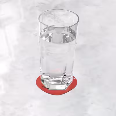 زیر لیوانی ترمه طراحان ایده مدل فریاد کد cfp1226 بسته شش عددی