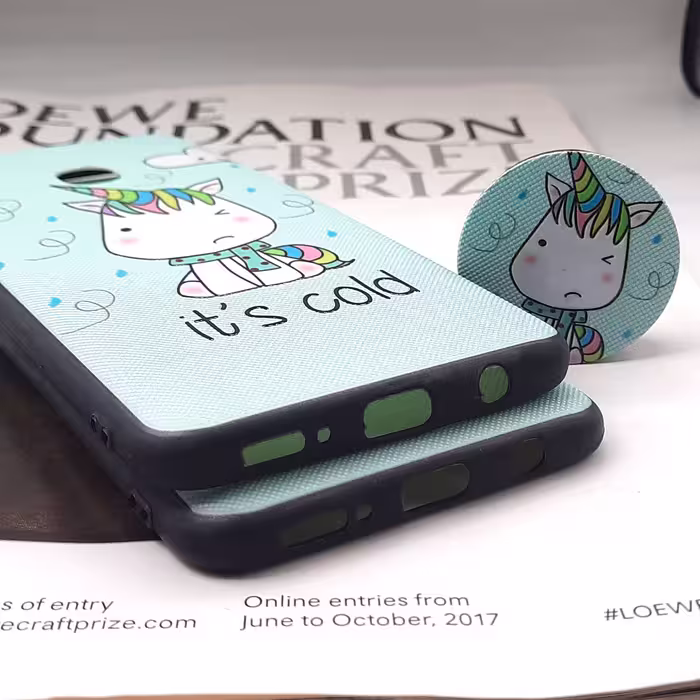 کاور لاین کینگ مدل itis coldi مناسب برای گوشی موبایل سامسونگ Galaxy A71 به همراه پایه نگهدارنده