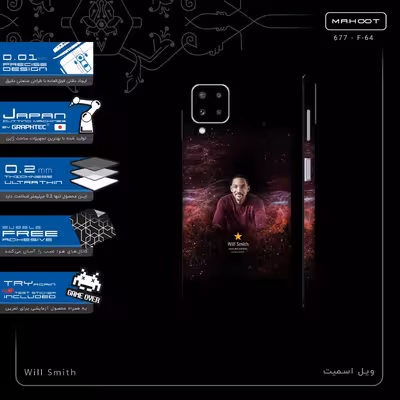برچسب پوششی ماهوت مدل Will Smith-FullSkin مناسب برای گوشی موبایل سامسونگ Galaxy A22 4G