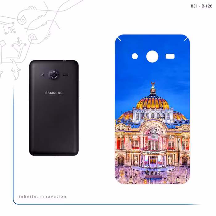 برچسب پوششی ماهوت مدل Mexico City مناسب برای گوشی موبایل سامسونگ Galaxy Core 2