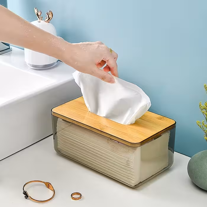 جعبه دستمال کاغذی مدل LUXE PLUS