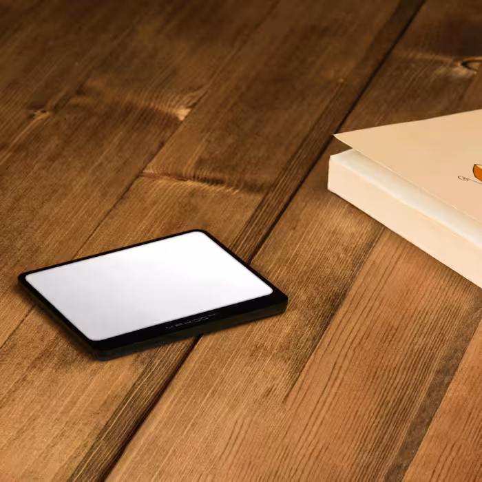 زیر لیوانی ماهوت مدل Metallic-White بسته 6 عددی