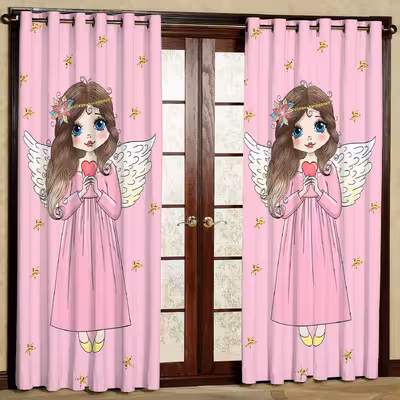 پرده مدل فرشته هازان پانچی کد 4798 سایز 140x200 سانتی متر