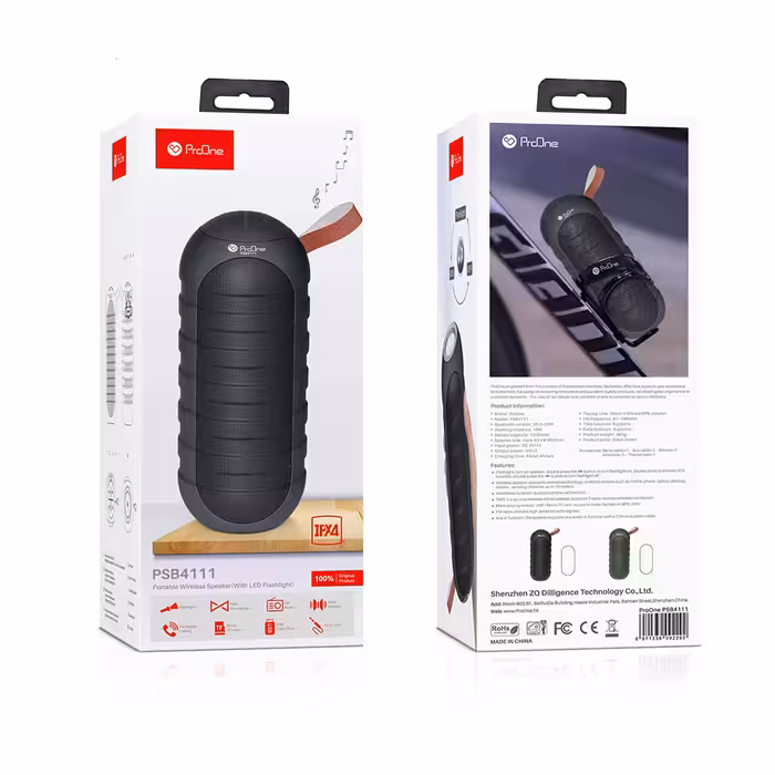 اسپیکر بلوتوثی قابل حمل پرووان مدل PSB4111