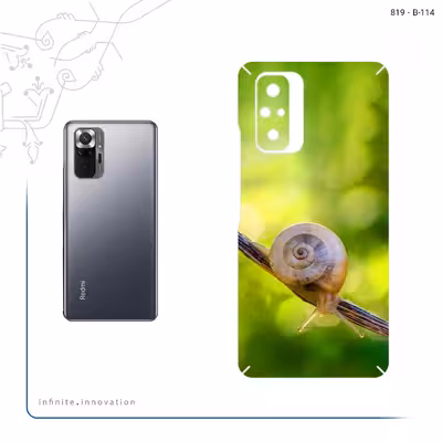 برچسب پوششی ماهوت مدل Snail مناسب برای گوشی موبایل شیائومی Redmi Note 10 Pro Max