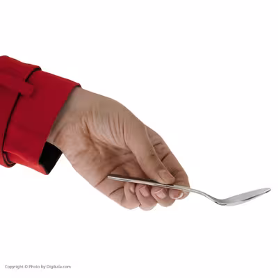 قاشق مربا خوری ناب استیل مدل فلورانس بسته 6 عددی