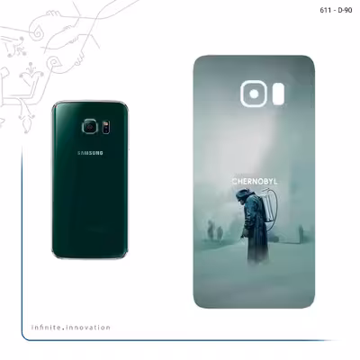 برچسب پوششی ماهوت مدل Chernobyl مناسب برای گوشی موبایل سامسونگ Galaxy S6 Edge