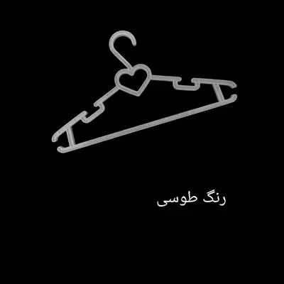 چوب لباسی مدل باران بسته 12 عددی