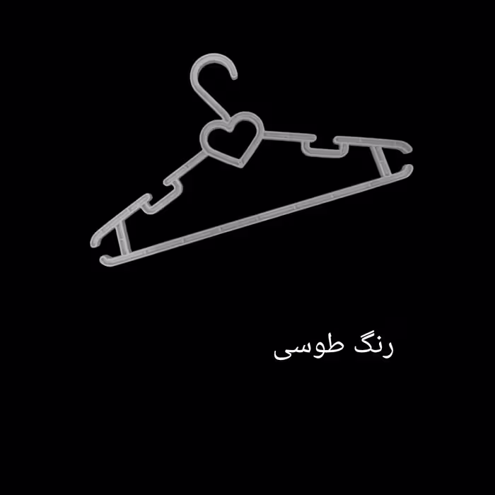 چوب لباسی مدل باران بسته 12 عددی