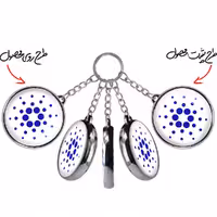 جاکلیدی خندالو طرح ارز دیجیتال کاردانو مدل دوطرفه کد 40654065