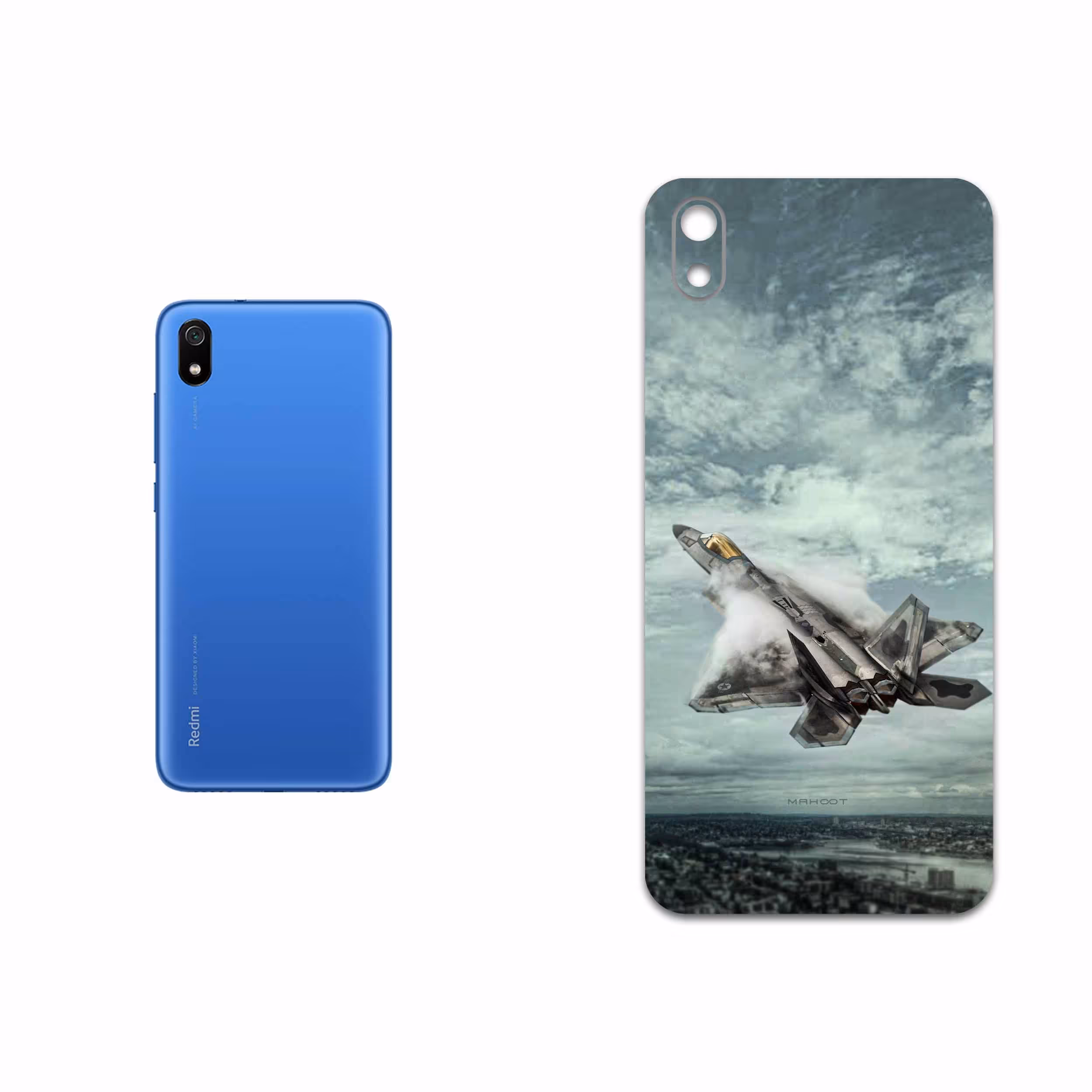برچسب پوششی ماهوت مدل F-22 Raptor مناسب برای گوشی موبایل شیائومی Redmi 7A