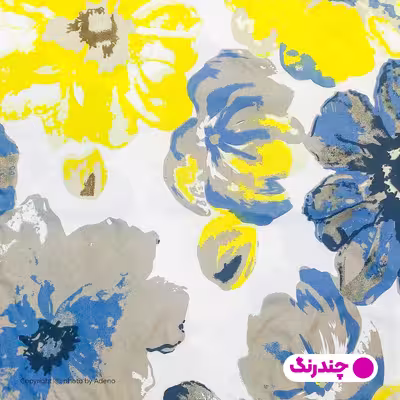 ملحفه آدنو مدل Poppy کد CH28 دونفره سایز 160x200 سانتی متر