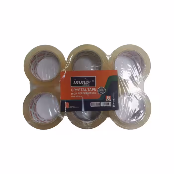 چسب پهن ایمر مدل 90 یارد 5 سانتی متری بسته 6 عددی