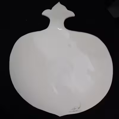 شیرینی خوری سرامیکی هیوا طرح نارگل مدل بهار کد 10987698مجموعه 2 عددی