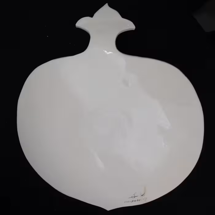 شیرینی خوری سرامیکی هیوا طرح نارگل مدل بهار کد 10987698مجموعه 2 عددی