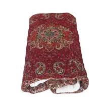 لحاف کرسی مدل درباری کد 122 سایز 350x350 سانتی متر