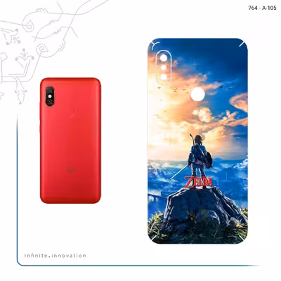 برچسب پوششی ماهوت مدل Legend of Zelda Game Series مناسب برای گوشی موبایل شیائومی Redmi Note 6 Pro