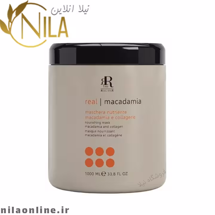 ماسک مو ماکادمیا ریل استار Real Star حجم 1000 میلی لیتر