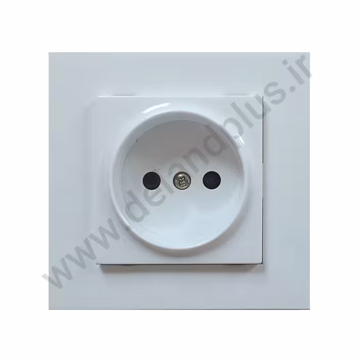 پریز برق ساده مدل مکانیزم آسا سفید