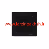 پریز برق ساده توکار ویرا مدل کریستال مشکی