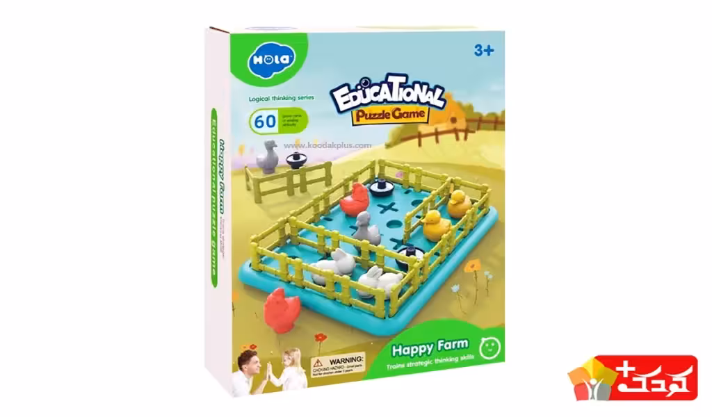 اسباب بازی پازل مزرعه هولی تویز مدل E7977