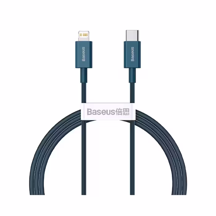 کابل لایتنینگ به Type C فست شارژ بیسوس Baseus iP Cable CATLYS-A طول 1 متر و توان 20 وات