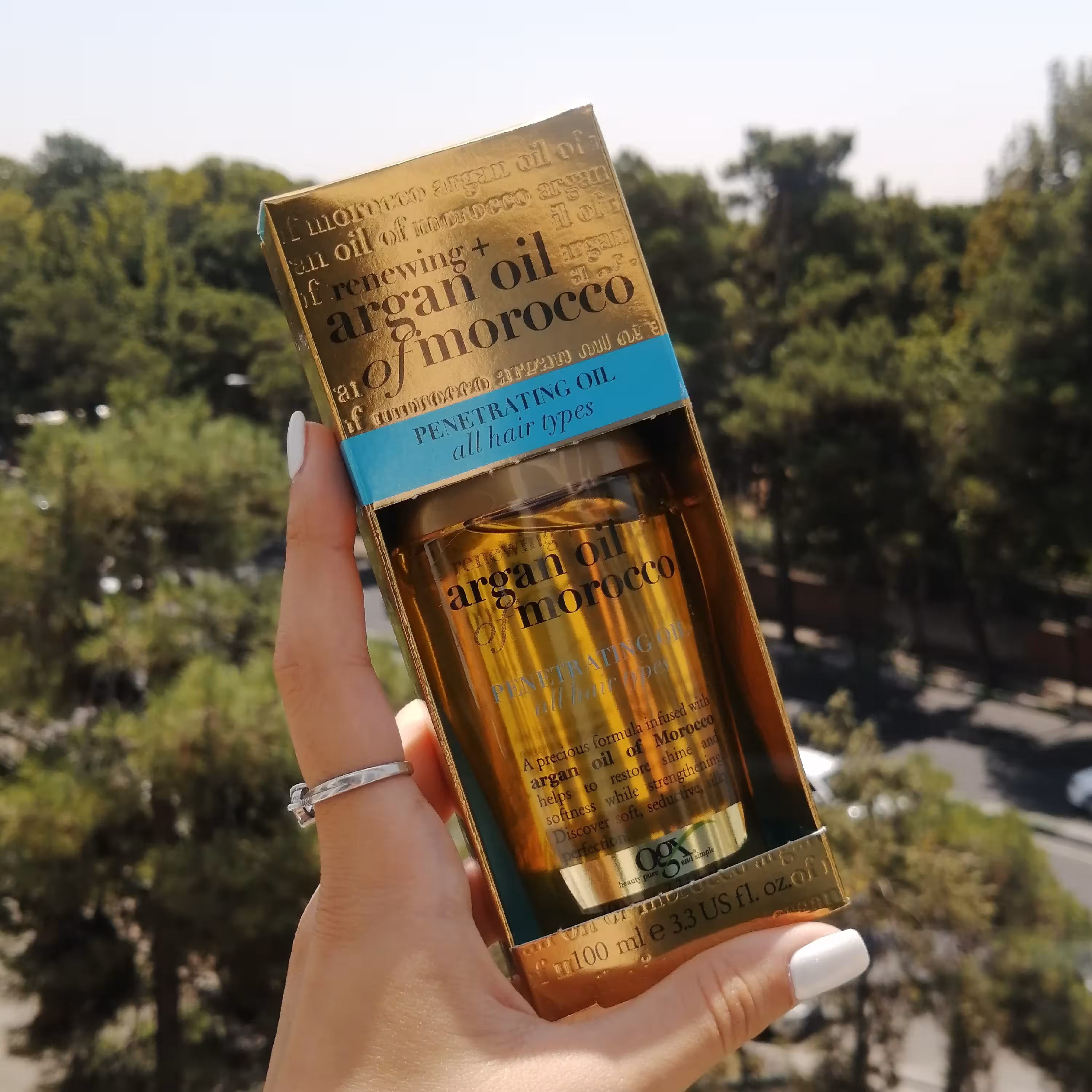 روغن آرگان او جی ایکس ogx 