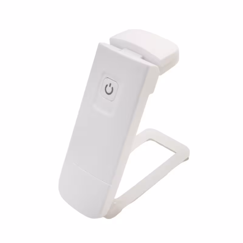 چراغ LED مطالعه گیره ای سفید با قابلیت شارژ