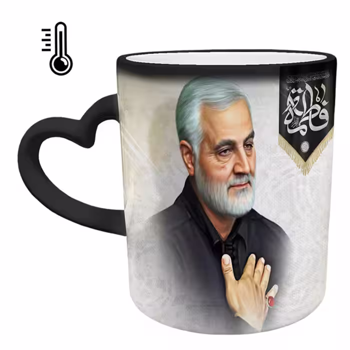 خرید ماگ-لیوان حرارتی  دسته ساده  سردار سلیمانی کد 69