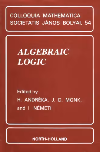 خرید و دانلود نسخه کامل کتاب Algebraic Logic
