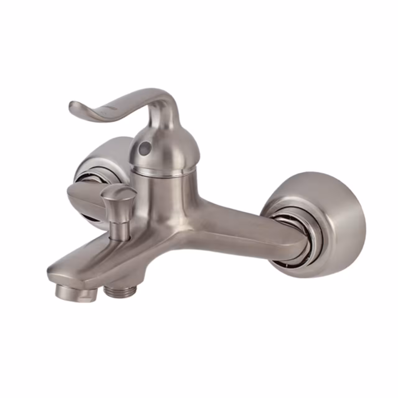 شیر دوش کسری مدل رابین کروم مات