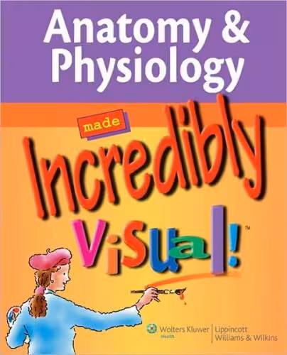 خرید و دانلود نسخه کامل کتاب Anatomy &amp; Physiology Made Incredibly Visual! (Incredibly Easy! Series)