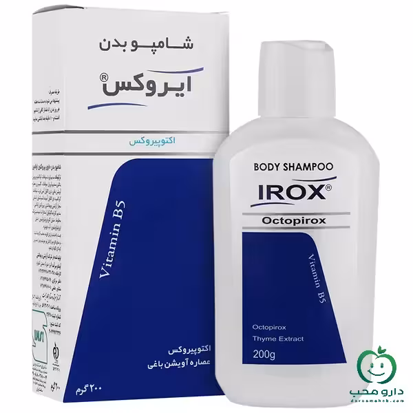 شامپو بدن اکتوپیروکس(ضدقارچ)ایروکس