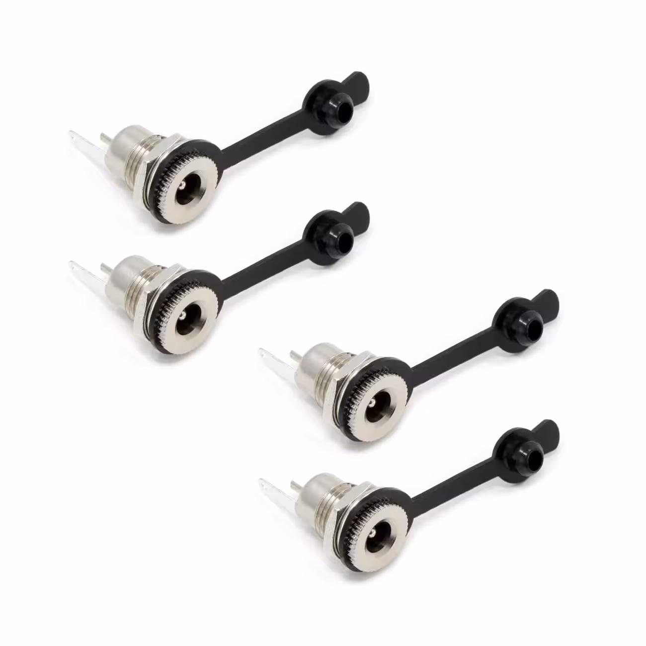 جك آداپتور روپنلی فلزی DC-099 درپوش دار ضدآب