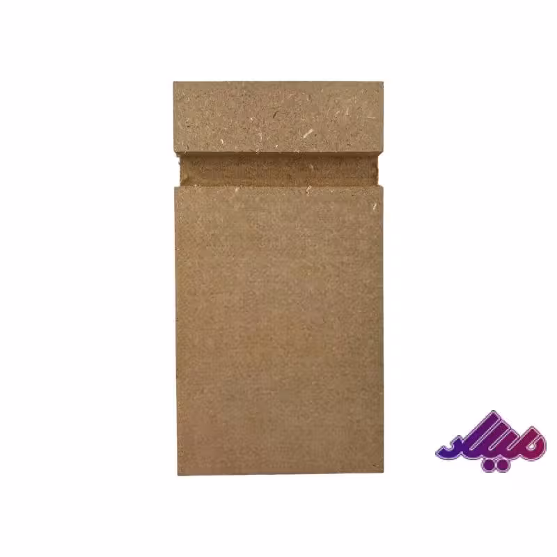 بیس MDF خام استند موبایل مستطیل 17 در 9 سانت