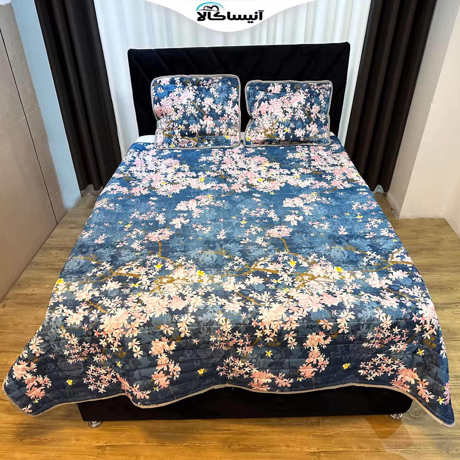 سرویس خواب یاپراک مدل پنبه دوزی کد 17 دونفره 3 تکه